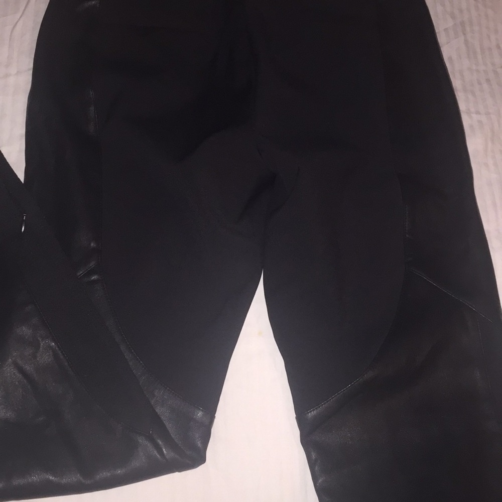 Slacks/leather/material/Size 4/5 - Picture 7 of 13